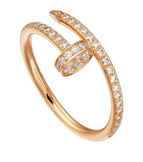 cartier juste un clou ring rose gold|Cartier justin un clou ring.